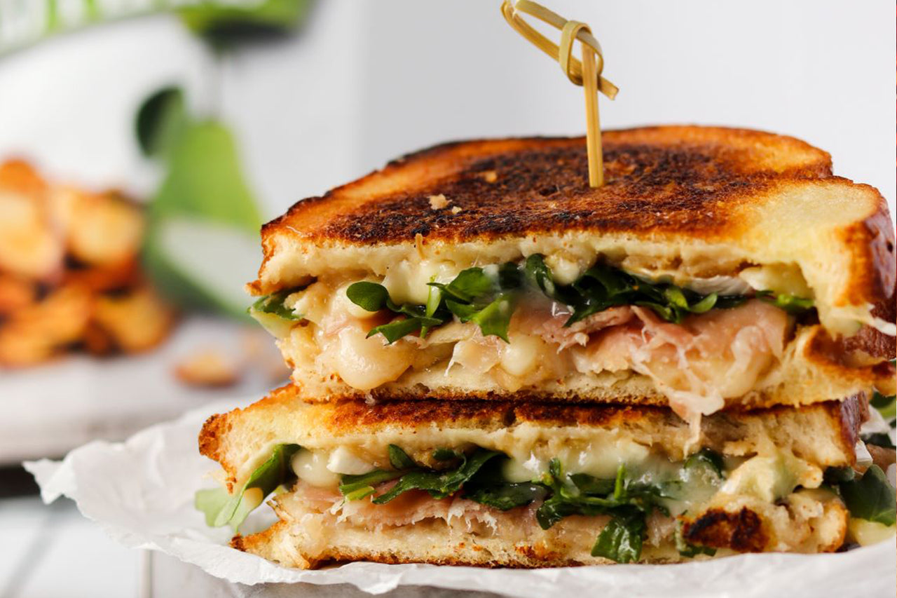 Fancy Pear & Brie Grilled Cheese