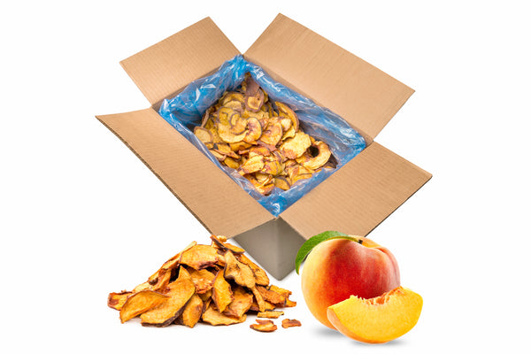 Dried peaches sold in bulk and wholesale from Sunrise Fresh